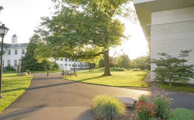 DelVal Campus Beauty Shot of Work Hall and the Life Sciences Building