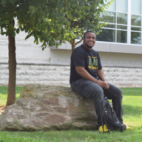 Jordan Farlow, a Delaware Valley University business student