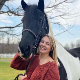 Madison and horse