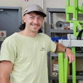 Justin Kaufman '24, crop science alumnus