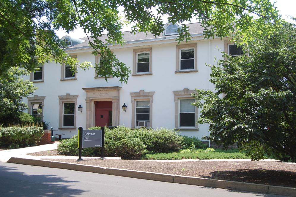 Goldman Hall, a residence hall at Delaware Valley University 