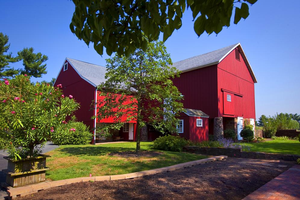 The barn at Gemmill Center