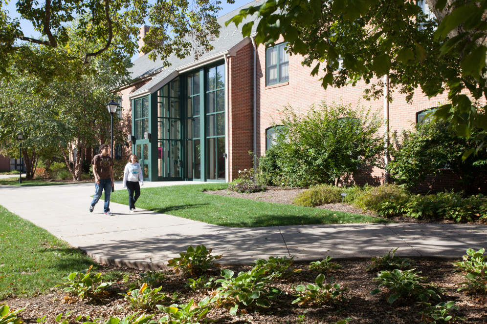 South Hall, a residence hall at Delaware Valley University.