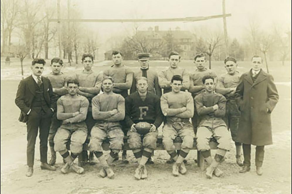 Old school football team