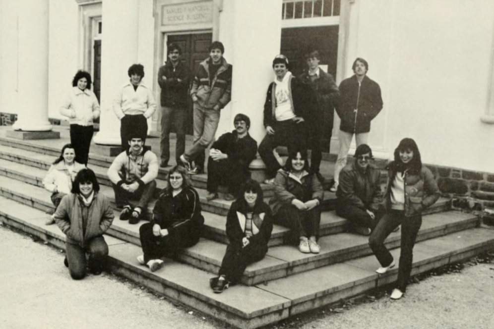 A group photo in 1984