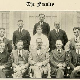 1924 faculty