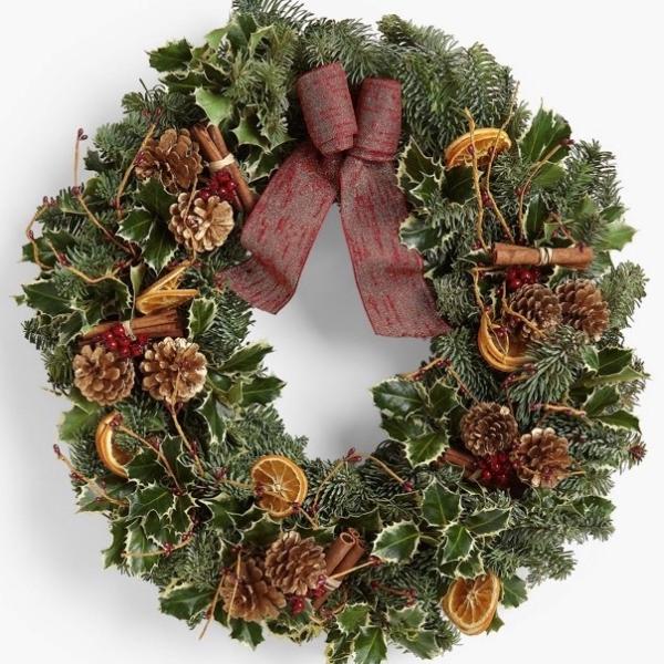 a wreath