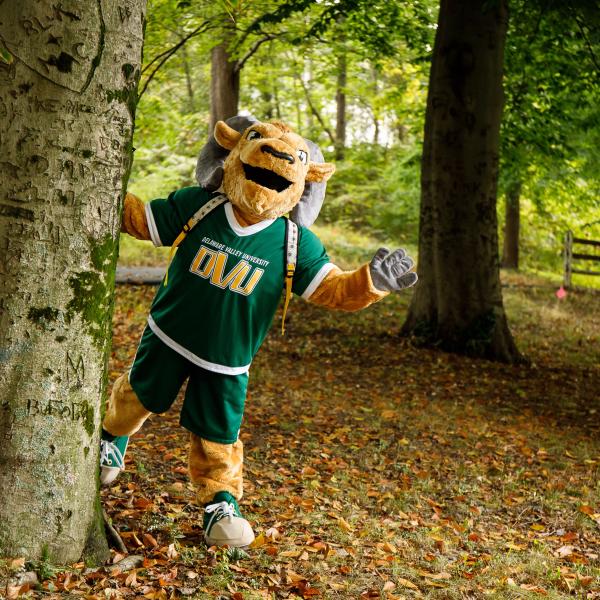 Delaware Valley University mascot Caesar