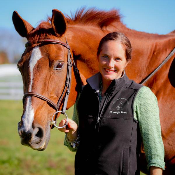 Cory Kieschnick, Chair of the DelVal Equine Department