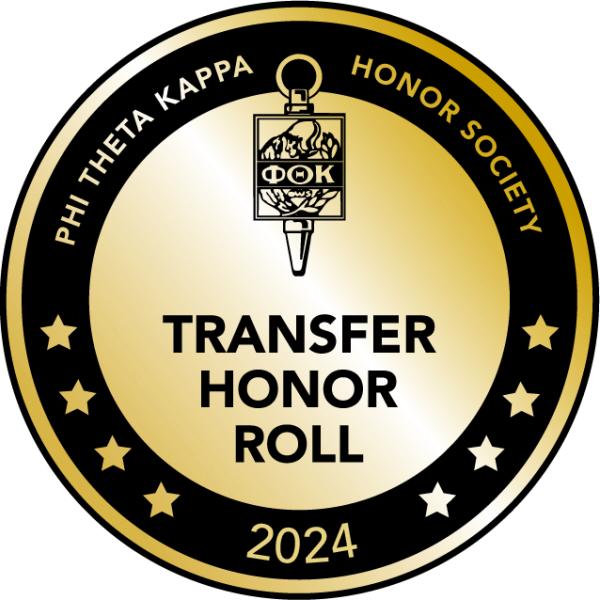Transfer honor roll graphic