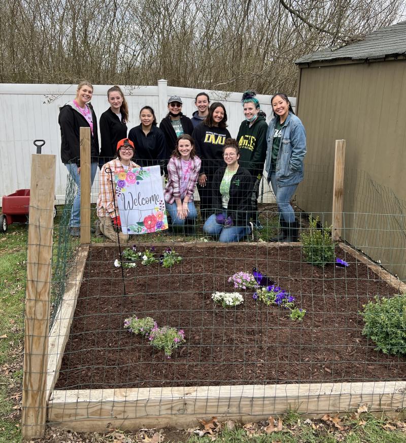 Sisters in STEM club at Delaware Valley University