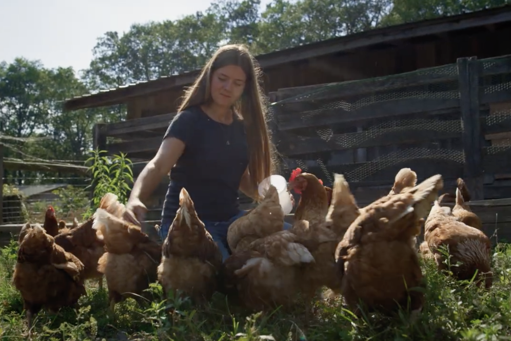 BBC story works featured student, charley in frame